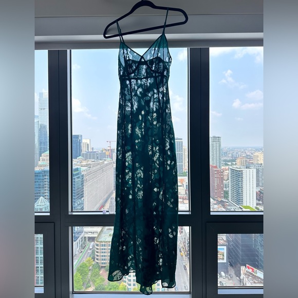 Victoria's Secret Other - Victoria’s Secret Green Sheer Night Gown S